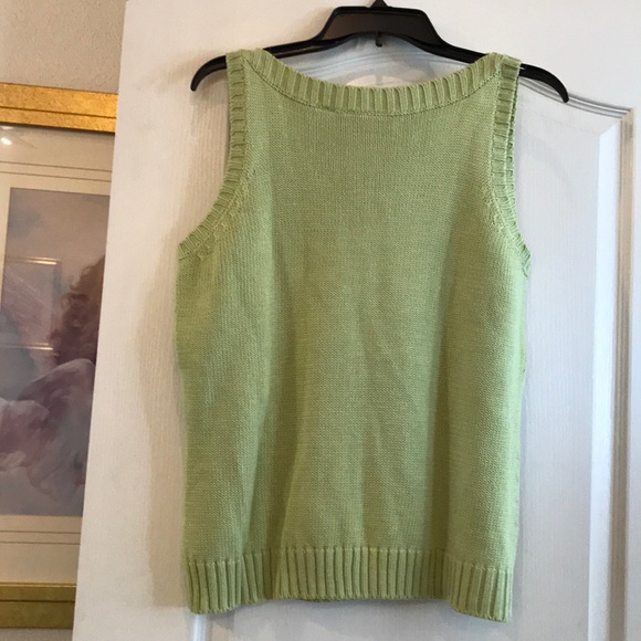 Classic First Issue Liz Claiborne Knitted Tank Top - Picture 3 of 6